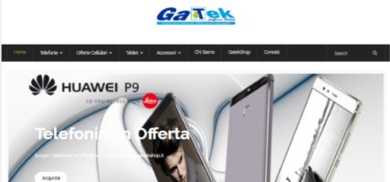 Creazione sito web: GATEK SRLS.